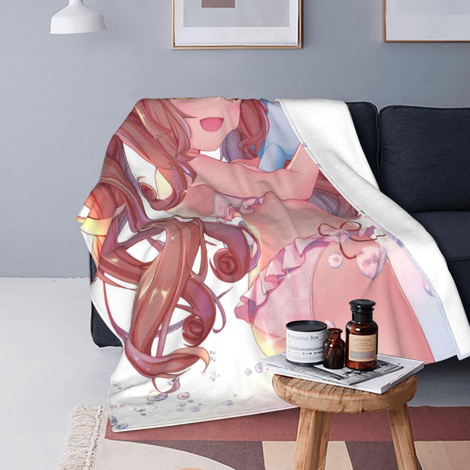 ブランケット 毛布 もうふ 魔法少女まどか☆マギカ 里見灯花 水着